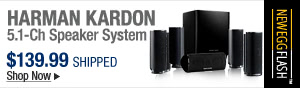 Newegg Flash – Harman Kardon 5.1-Ch Speaker System