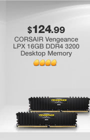 CORSAIR Vengeance LPX 16GB DDR4 3200 Desktop Memory