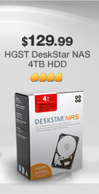 HGST DeskStar NAS 4TB HDD