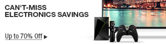 Can't-Miss Electronics Savings