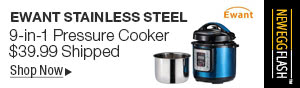 Newegg Flash - Ewant Stainless Steel 9-in-1 Pressure Cooker