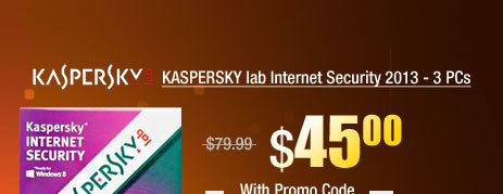 KASPERSKY lab Internet Security 2013 - 3 PCs