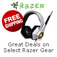 Great Deals on Select Razer Gear. FREE SHIPPING.