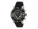 Swiss Precimax Men's Vector Pro Sport SP13088 Black Silicone Swiss Chronograph Watch with Black Dial 
