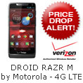 DROID RAZR M by Motorola - 4G LTE. PRICE DROP ALERT!