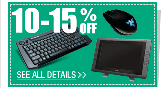 24 HOURS ONLY! 10-15% OFF SELECT INPUT / OUTPUT PRODUCTS!* See All Details