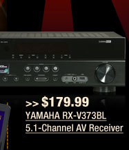 YAMAHA RX-V373BL 5.1-Channel AV Receiver