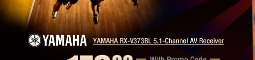 YAMAHA RX-V373BL 5.1-Channel AV Receiver