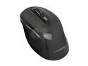 GIGABYTE GM-M7700 Noble Black 3+3 Buttons 4 Directional Scrolling 2.4GHz Wireless Laser 1600 dpi Mouse for Notebook 