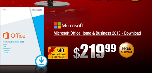 Microsoft Office Home & Business 2013 - Download