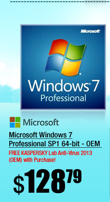 Microsoft Windows 7 Professional SP1 64-bit - OEM