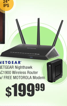 NETGEAR Nighthawk AC1900 Dual Band Wireless Gigabit Router (R7000)