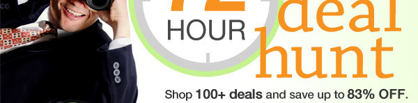 Shop 100+ deals and save up to 83% OFF