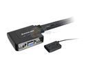 IOGEAR GCS22u 2-Port USB KVM Switch w/built-in cables