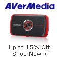 Avermedia - Up To 15% Off!