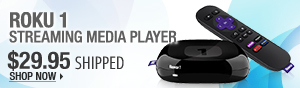 Newegg Flash – Roku 1 Streaming Media Player 