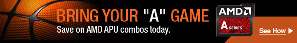 AMD - BRING YOUR "A" GAME. Save on AMD APU combos today. See Now