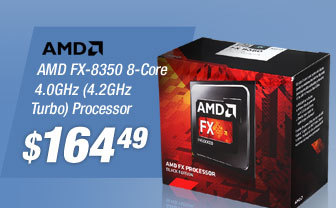 AMD FX-8350 8-Core 4.0GHz (4.2GHz Turbo) Processor