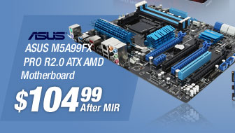 ASUS M5A99FX PRO R2.0 ATX AMD Motherboard