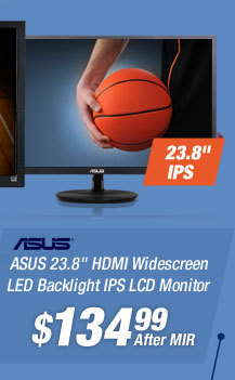 ASUS 23.8" HDMI Widescreen LED Backlight IPS LCD Monitor