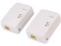 ZyXEL PLA5205KIT 600Mbps Powerline Gigabit Ethernet Adapter Up to 600Mbps