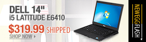 Newegg Flash - DELL 14" i5 Latitude E6410