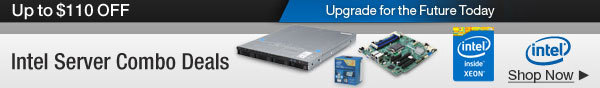 Intel - Up to $110 Off Intel Server Combo Deals