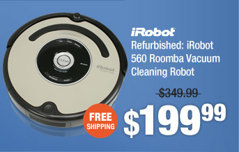 Refurbished: iRobot 560 Roomba Vacuum Cleaning Robot 