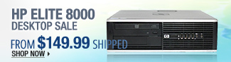 Newegg Flash  HP Elite 8000 Desktop Sale