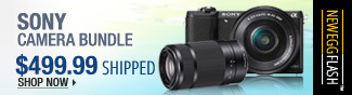 Newegg Flash  Sony Camera Bundle 