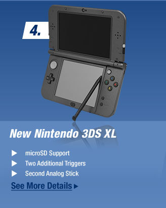  New Nintendo 3DS XL (microSD Support, Two Additional Triggers, Second Analog Stick)