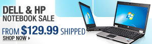 Newegg Flash - Dell & HP Notebook Sale