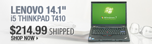 Newegg Flash - Lenovo 14.1" i5 ThinkPad T410