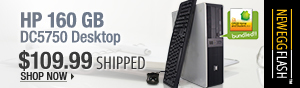 Newegg Flash - HP 160GB DC5750 Desktop 