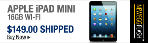 Newegg Flash – Apple iPad Mini 16GB Wi-Fi