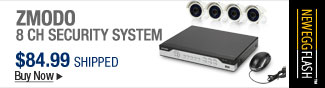 Newegg Flash – ZMODO 8 CH Security System