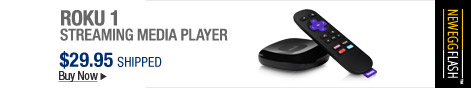 Newegg Flash - Roku 1 Streaming Media Player