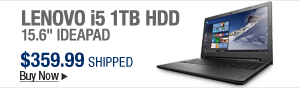 Newegg Flash - Lenovo i5 1TB HDD 15.6" Ideapad