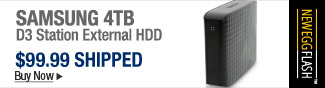 Newegg Flash  SAMSUNG 4TB D3 Station External HDD