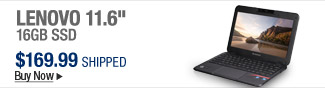 Newegg Flash  Lenovo 11.6" 16GB SSD