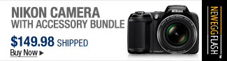 Newegg Flash  Nikon Camera with Accessory Bundle