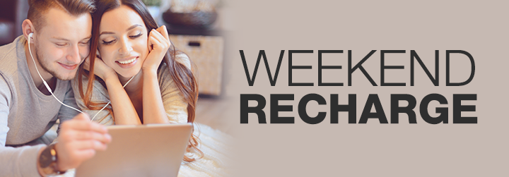 TECH Weekenders. We are here to drop you the sweetest deals this season ... each and every weekend.