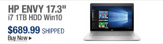 NeweggFlash - HP Envy 17.3 inch i7 1TB HDD Win10