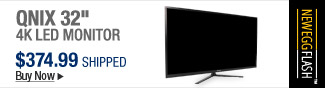 Newegg Flash  QNIX 32" 4K LED Monitor