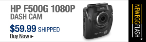 Newegg Flash – HP F500g 1080p Dash Cam