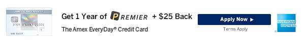 Get 1 Year of Premier + $25 Back