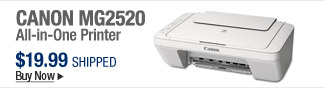 Newegg Flash  Canon MG2520 All-in-One Printer