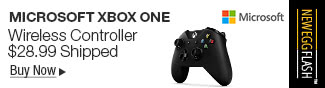 Newegg Flash - Microsoft Xbox One Wireless Controller 