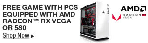 Free Game With PCs Equipped With AMD Radeon RX Vega Or 580