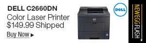 Newegg Flash - Dell C2660DN Color Laser Printer